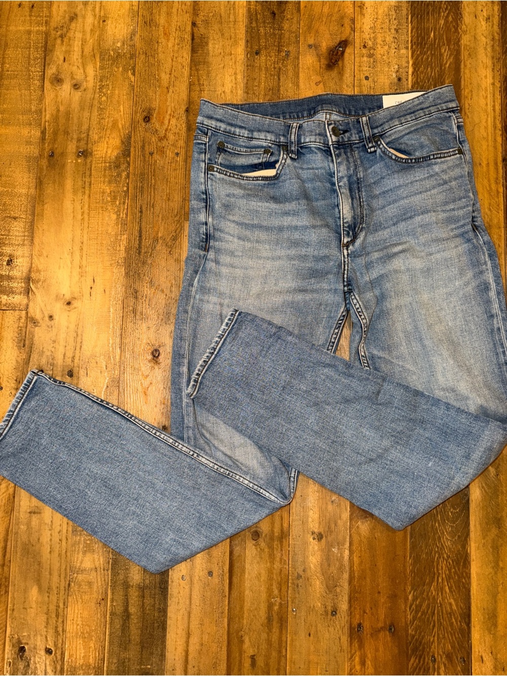 rag & bone Men's Light Blue Slim Jeans 32x32